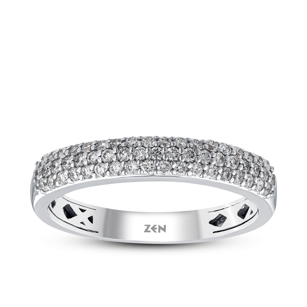 Half Eternity Diamond Ring