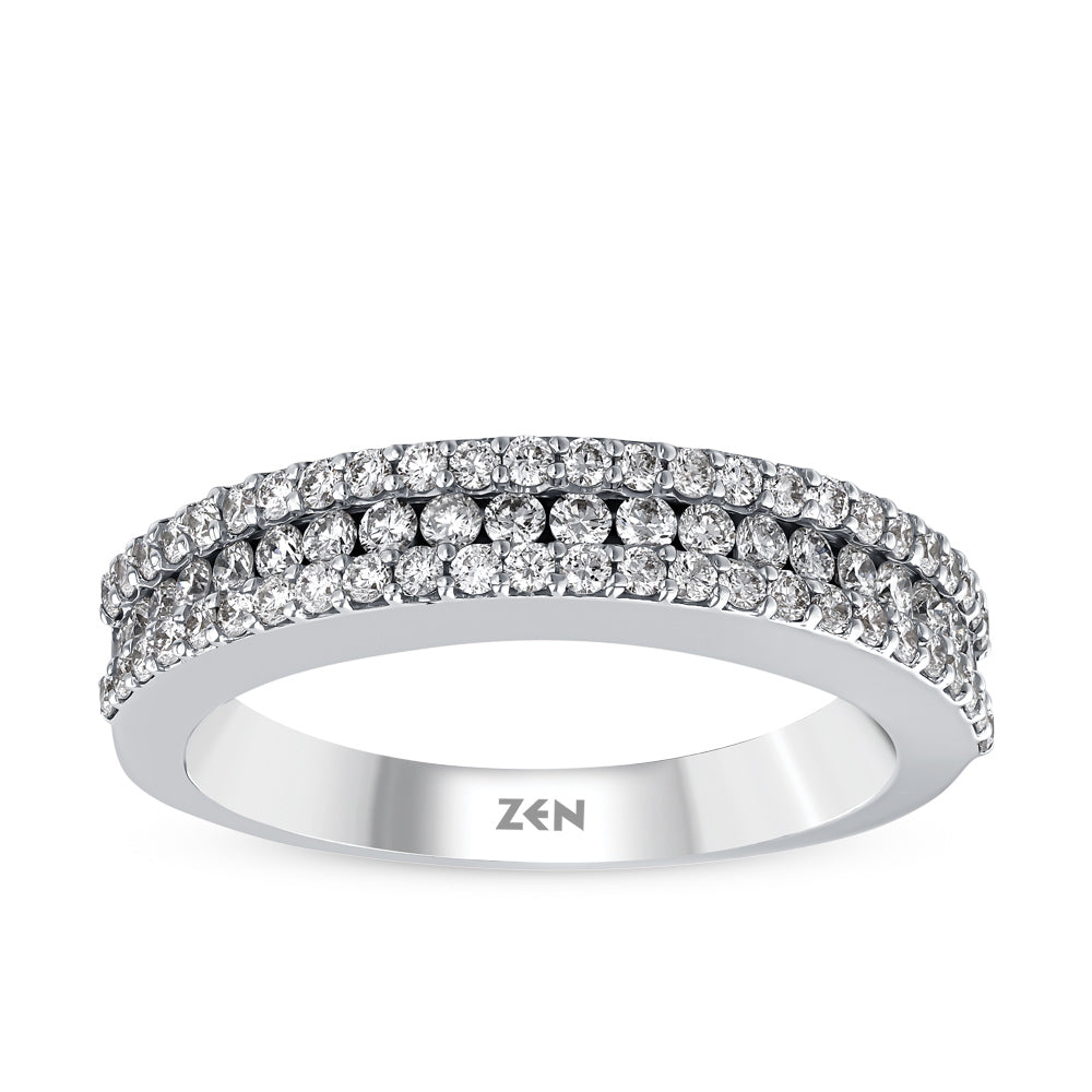 Half Eternity Diamond Ring
