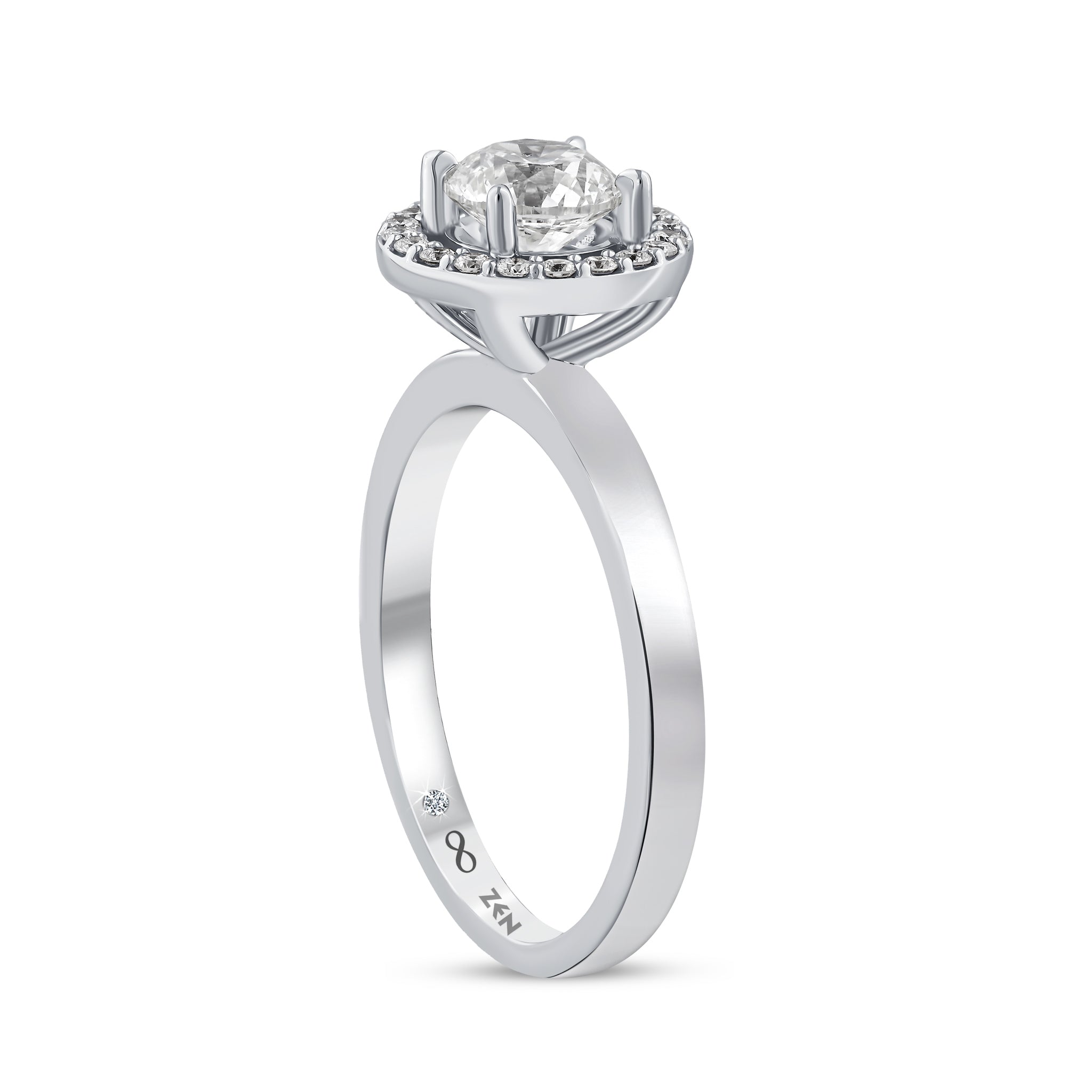 Diamond Solitaire Engagement Ring