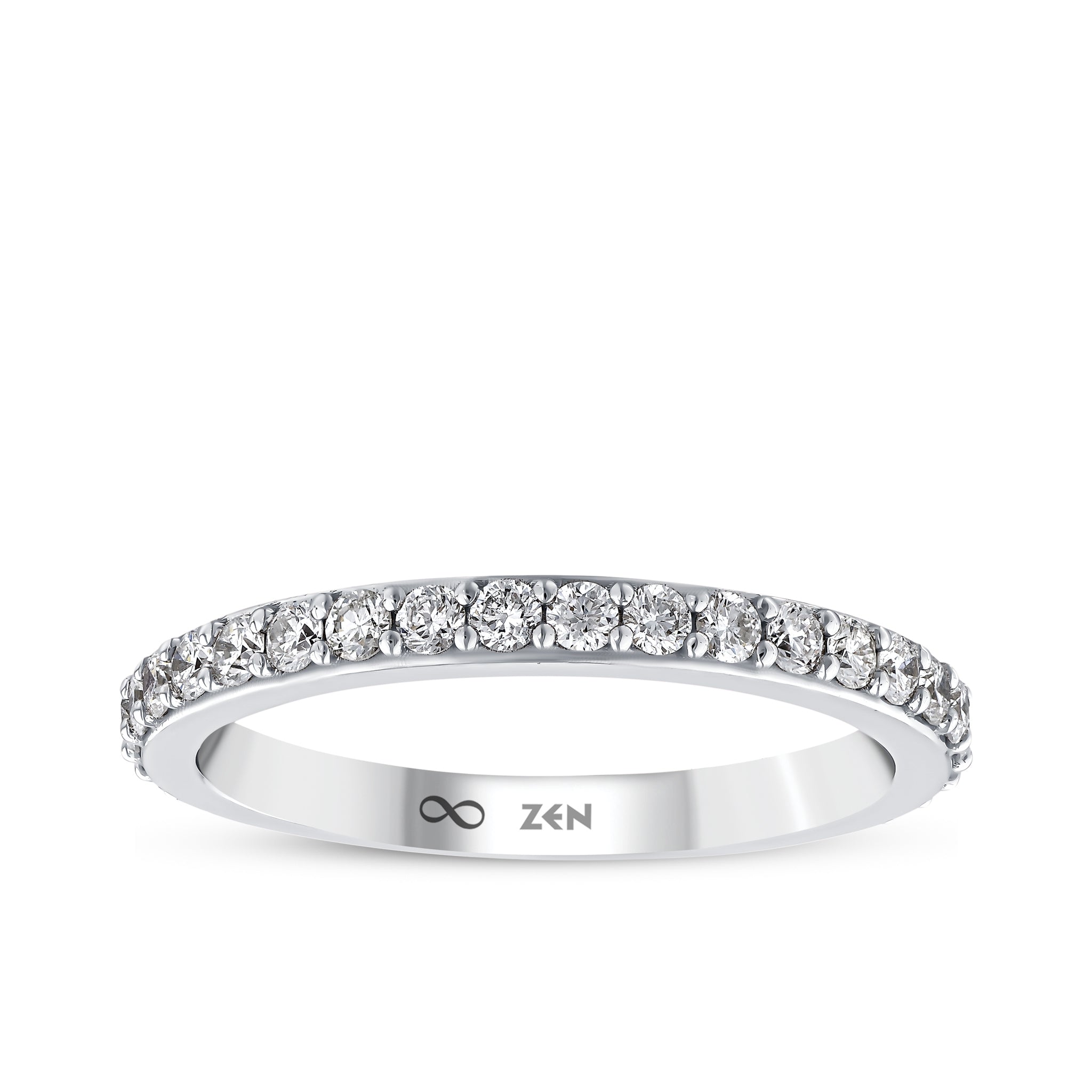 Diamond Half Eternity Ring