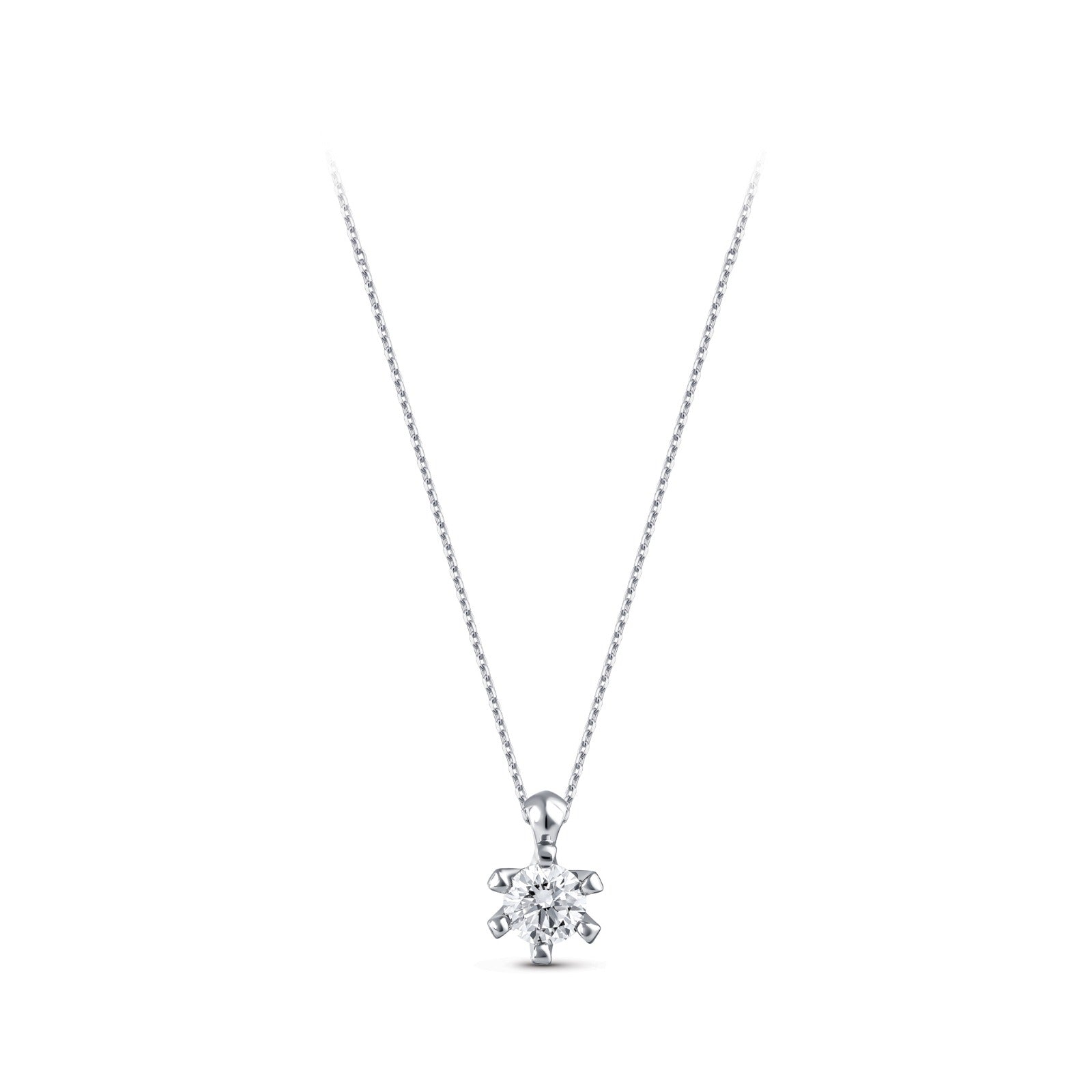 Diamond Solitaire Necklace