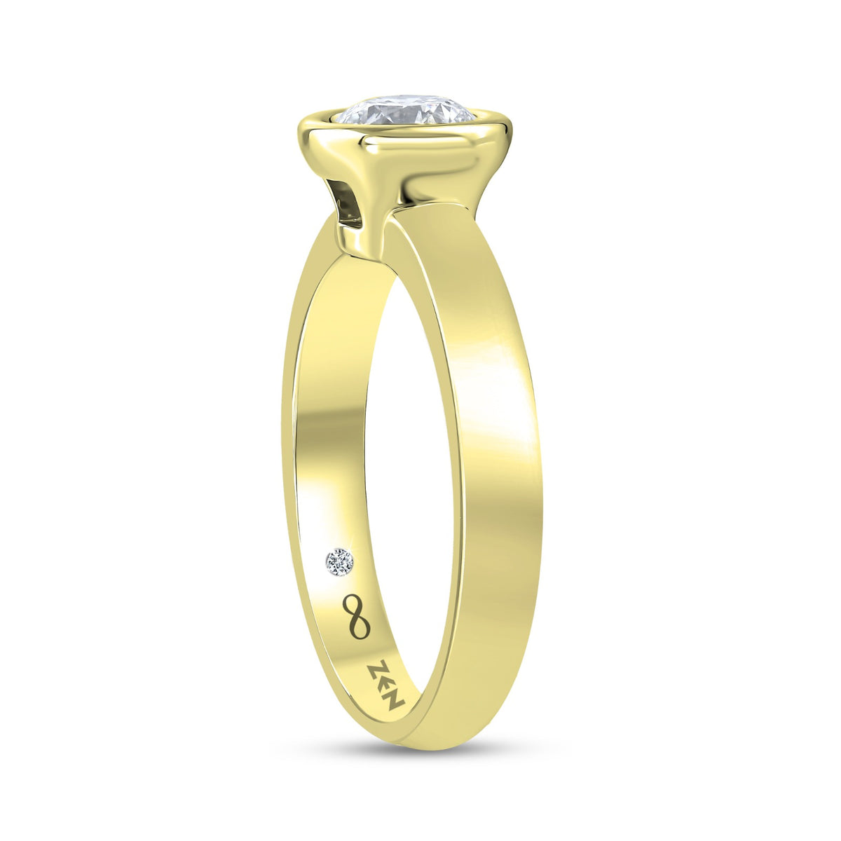Diamond Solitaire Engagement Ring
