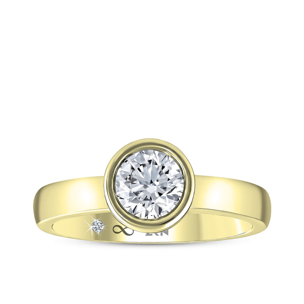 Diamond Solitaire Engagement Ring