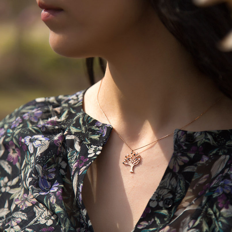 Tree of Life Pendant with Chain