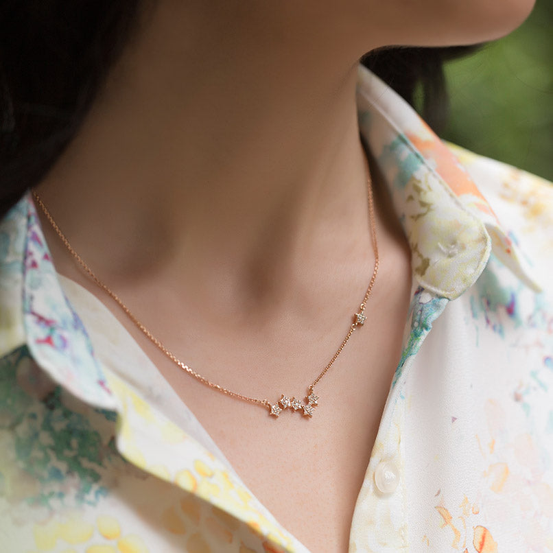 Star Diamond Necklace