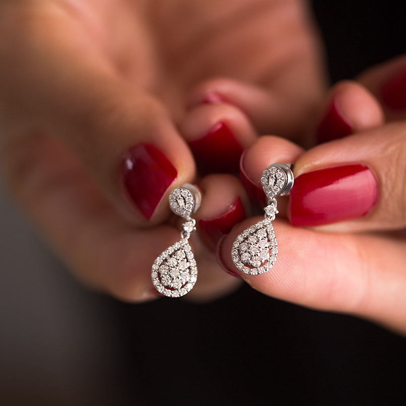 Design Diamond Earrings