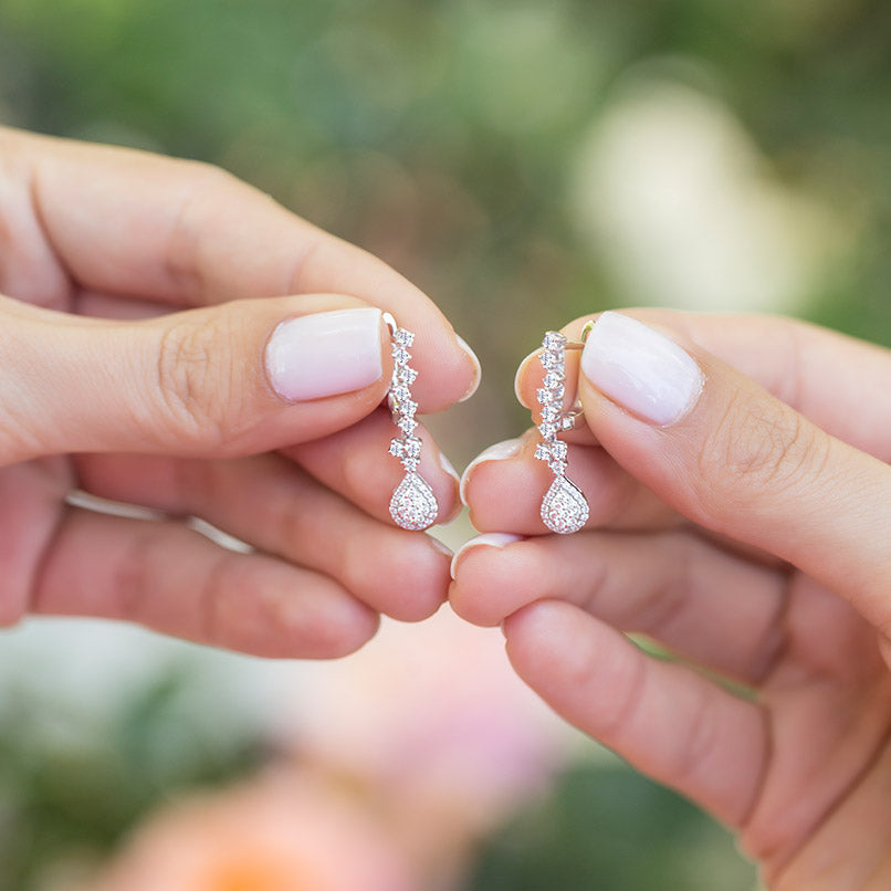 Design Diamond Earrings