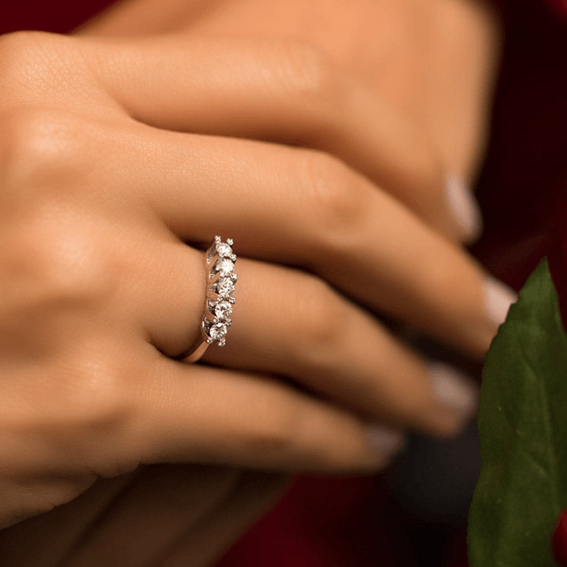 Five Stone Diamond Ring