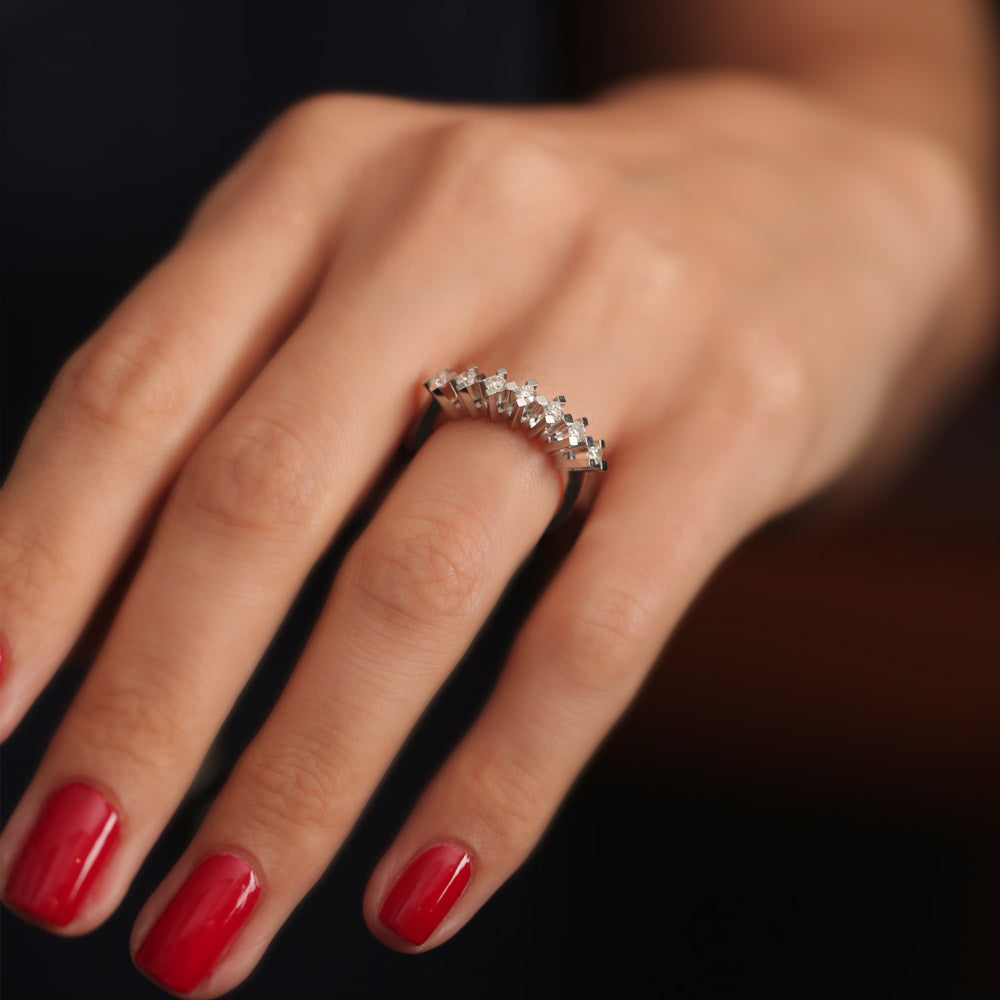 Seven Stone Diamond Ring