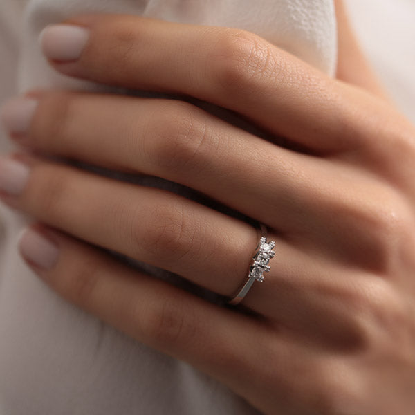 Tria Diamond Ring