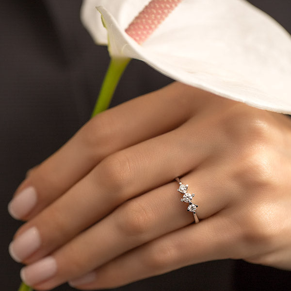 Tria Diamond Ring