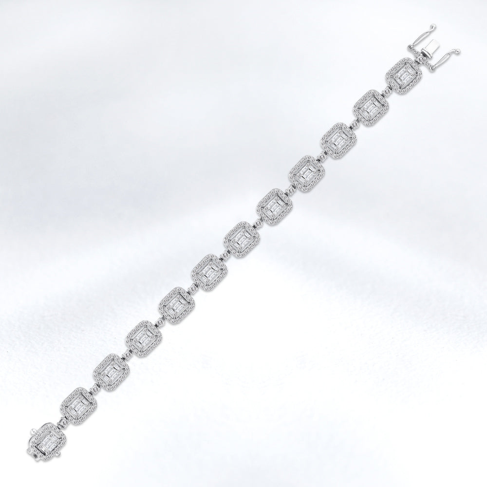 Baguette Diamond Bracelet