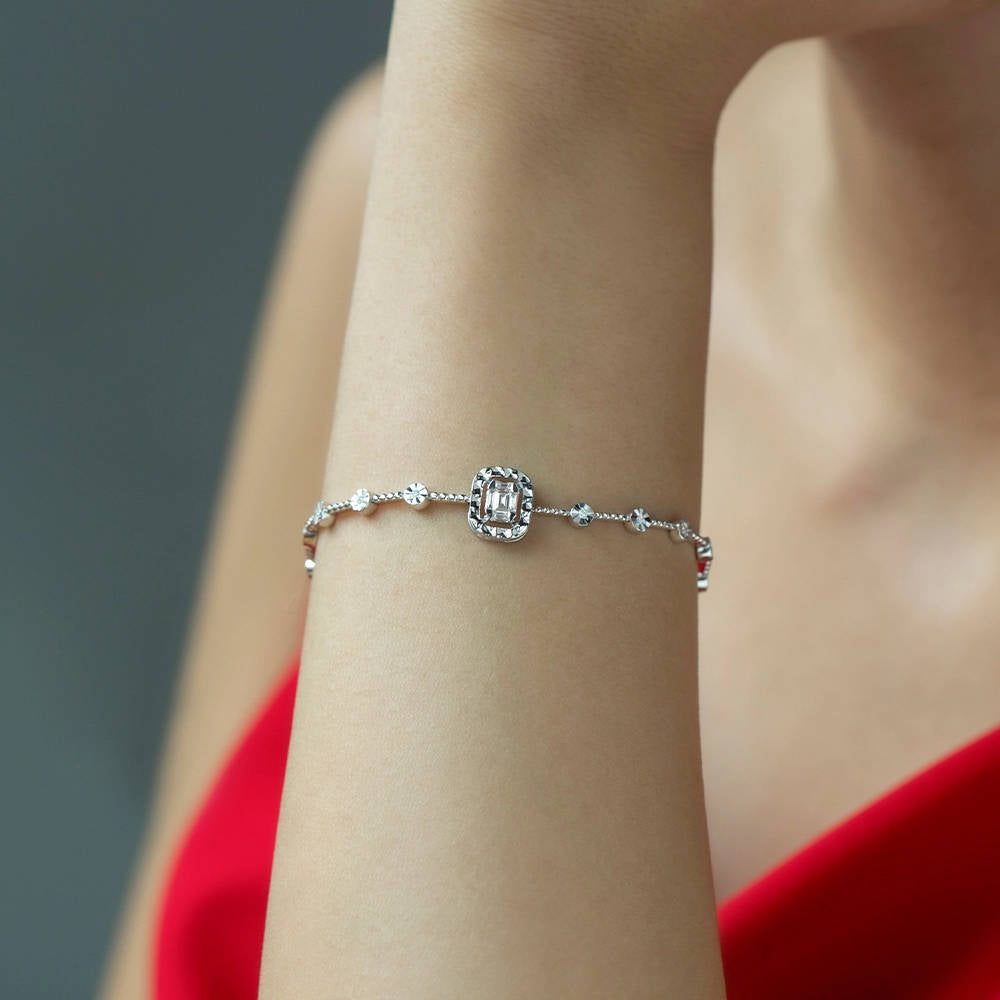 Baguette Diamond Bracelet