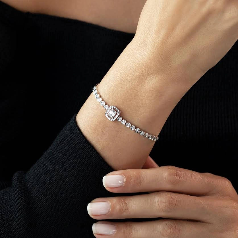 Baguette Diamond Bracelet
