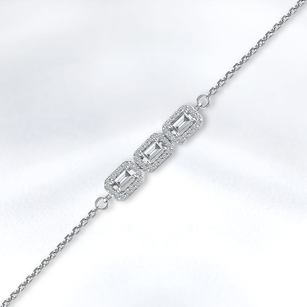 Baguette Diamond Bracelet