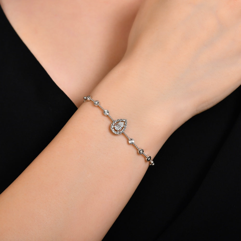 Baguette Diamond Bracelet
