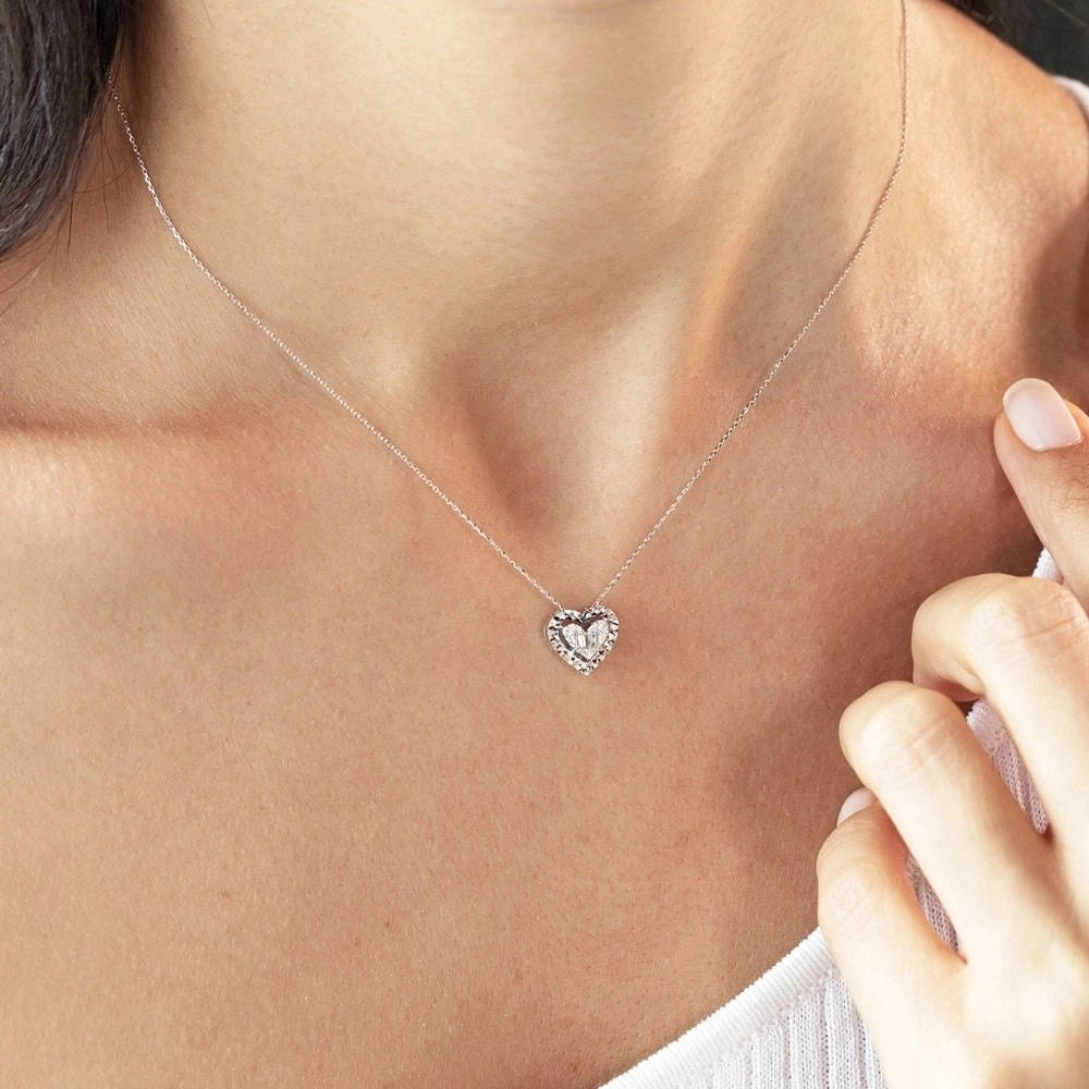 Baguette Diamond Necklace