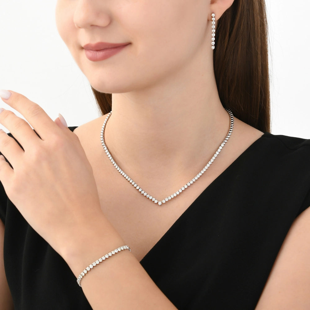 Diamond Tennis Necklace