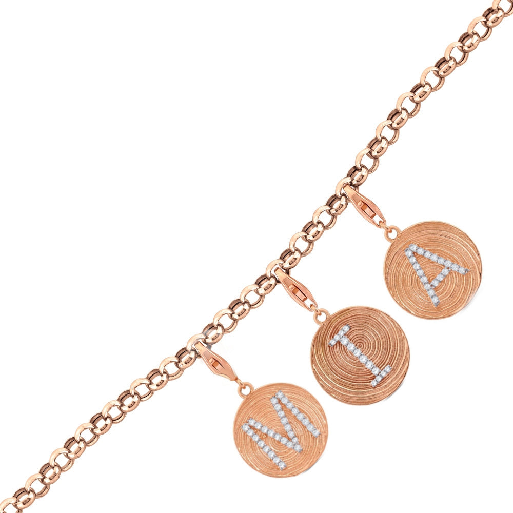 Charme Bracelet A Pendant