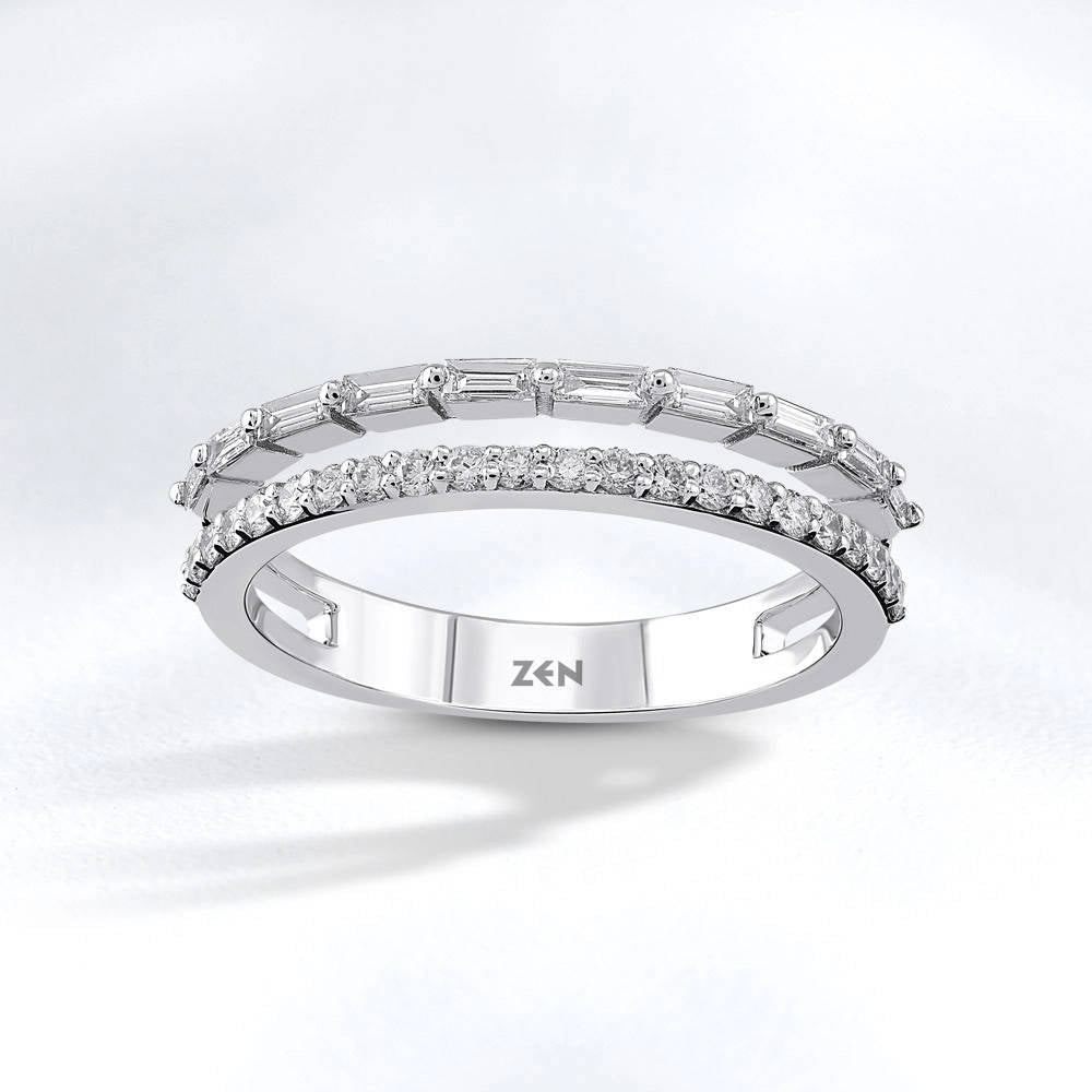 Duet Diamond Ring