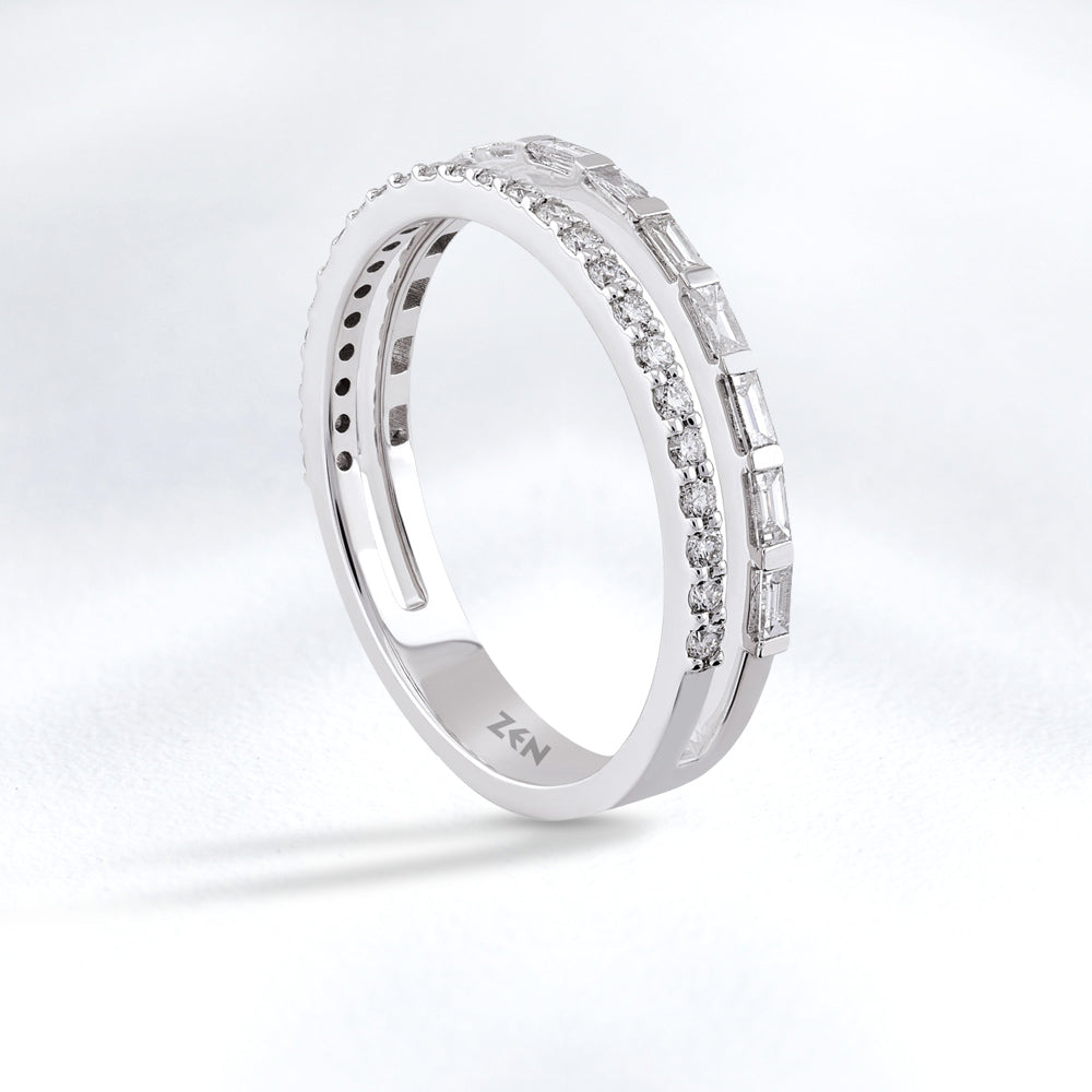 Duet Diamond Ring