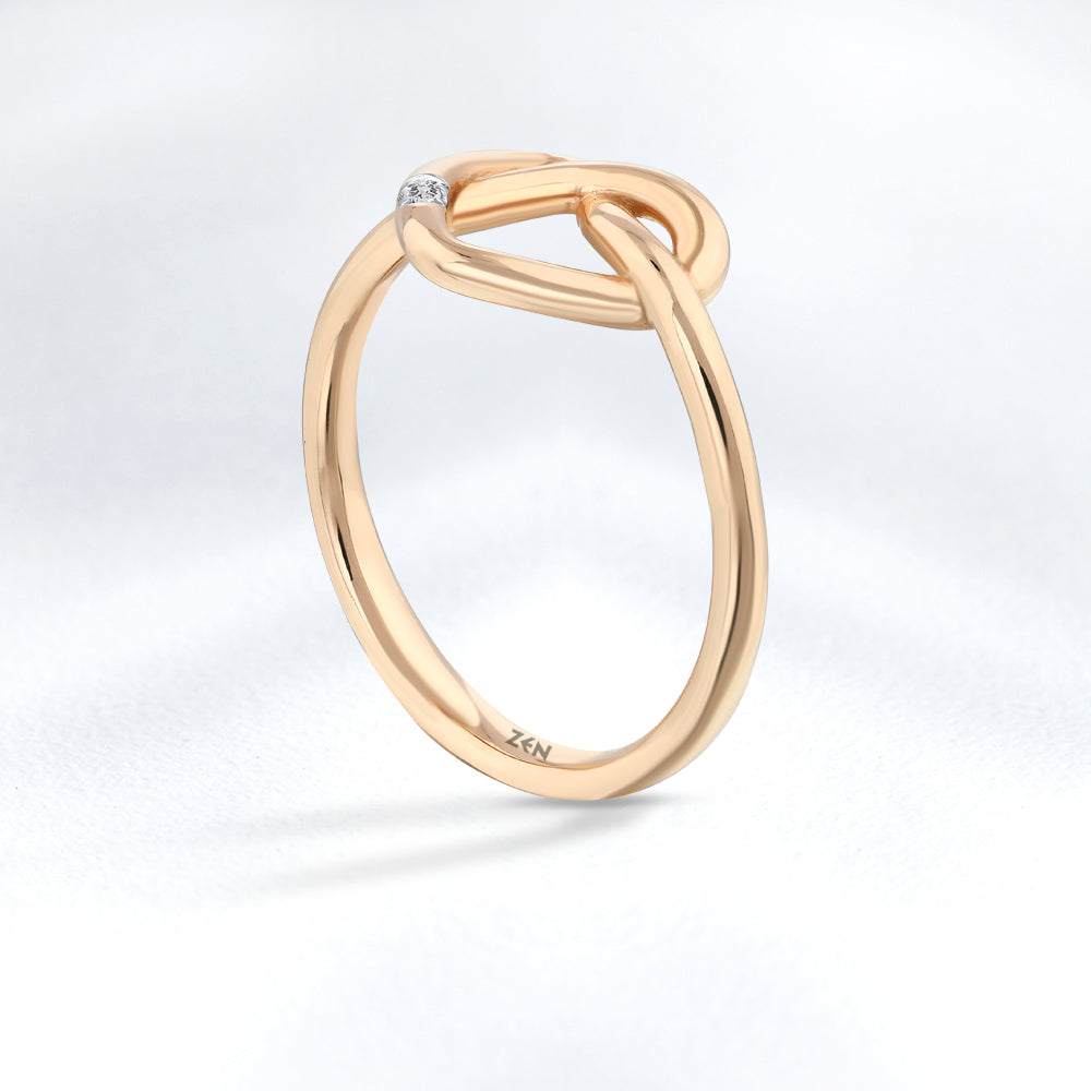 Heart Diamond Ring
