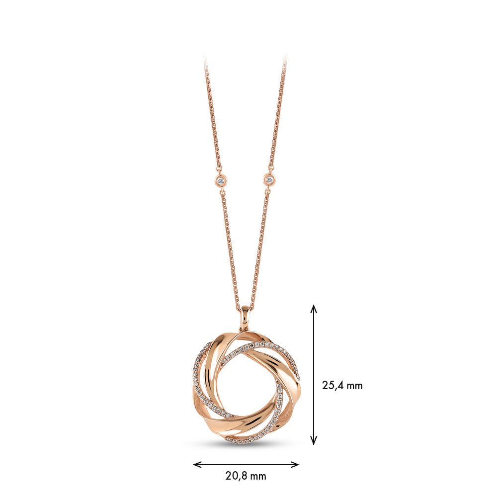 Design Pendant with Chain