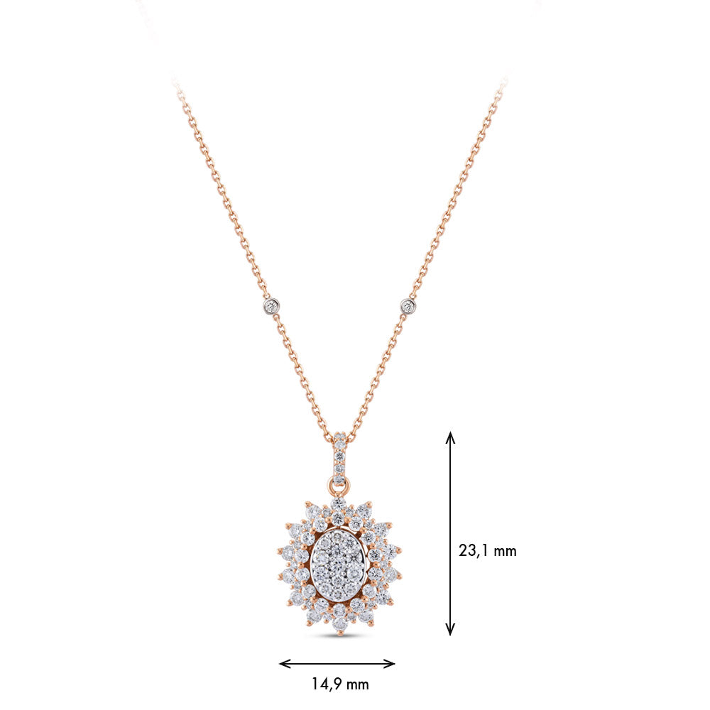 Design Pendant with Chain