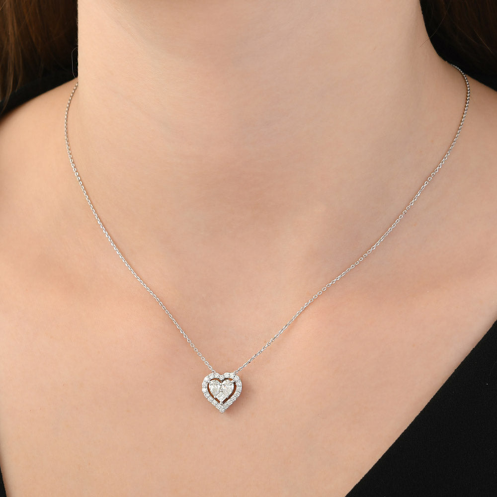 Heart Diamond Necklace