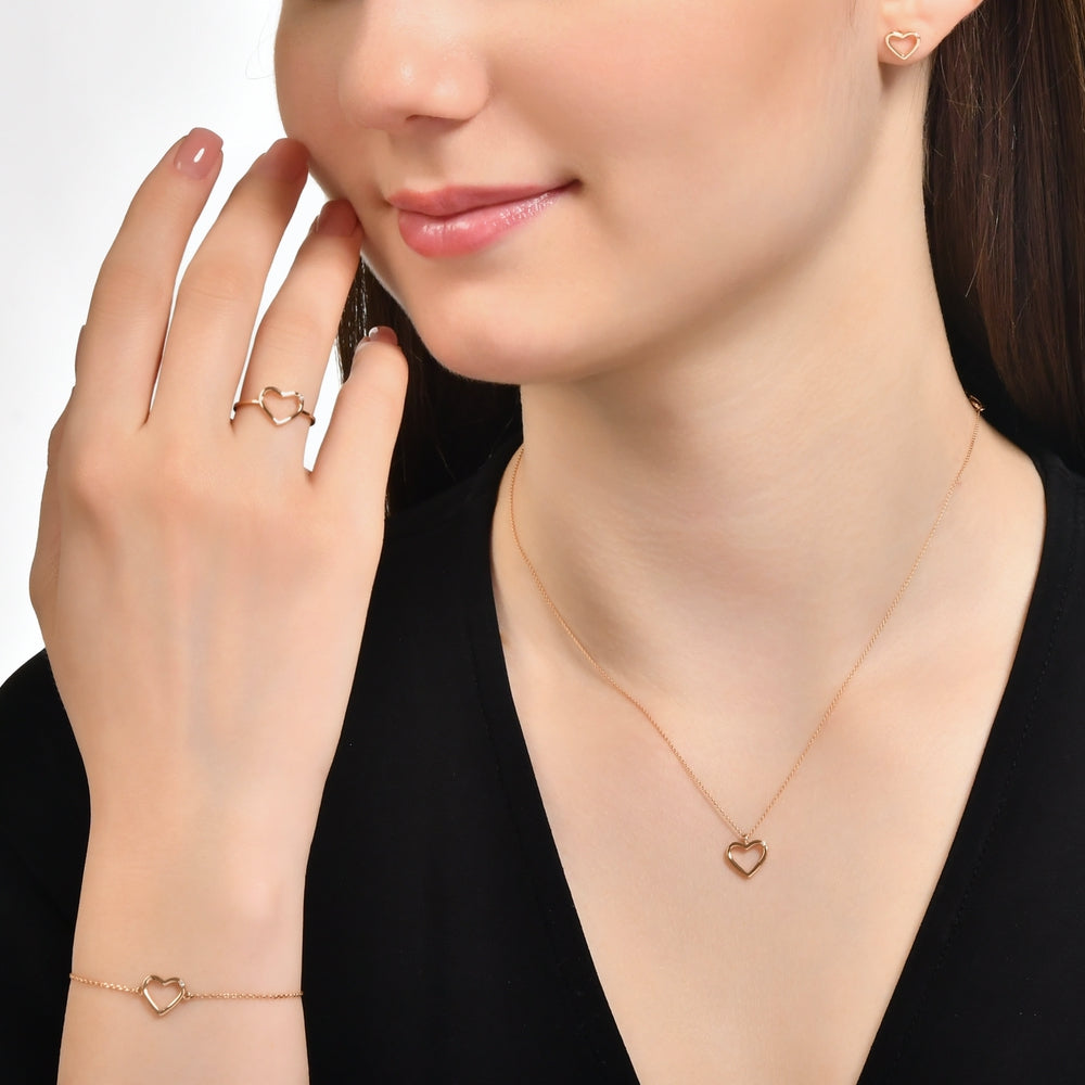 Heart Diamond Necklace