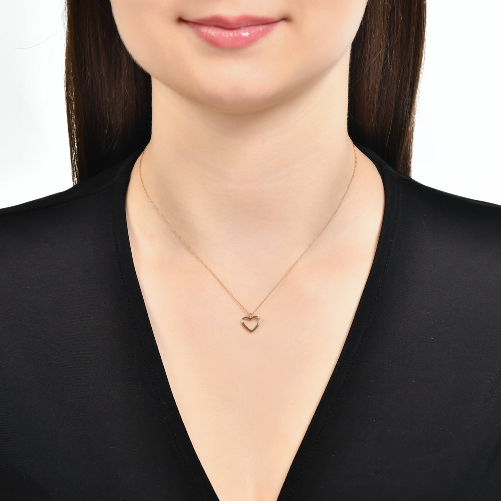 Heart Diamond Necklace