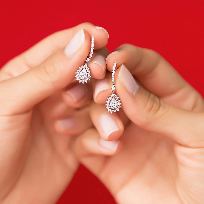 Design Diamond Earrings