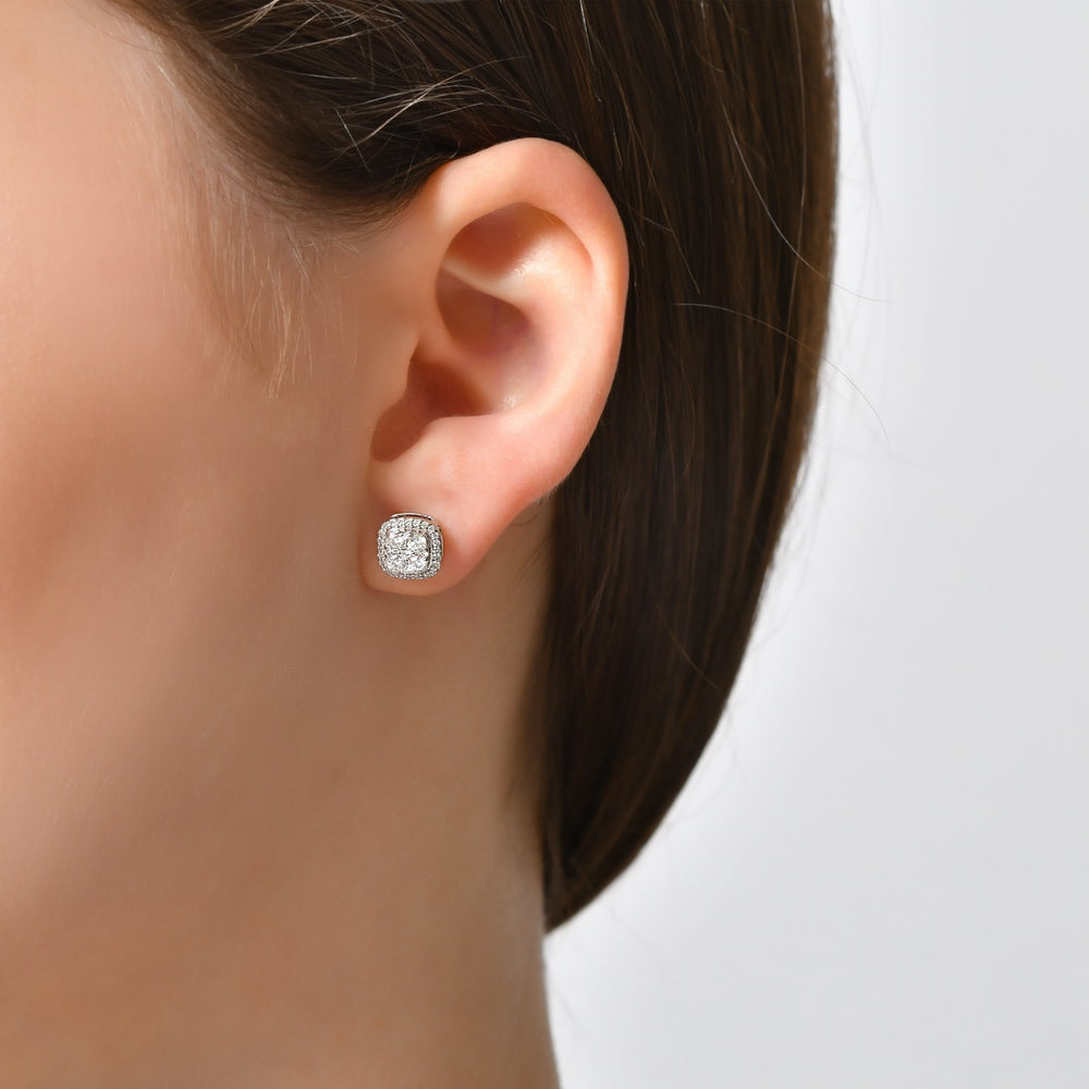 Design Diamond Earrings