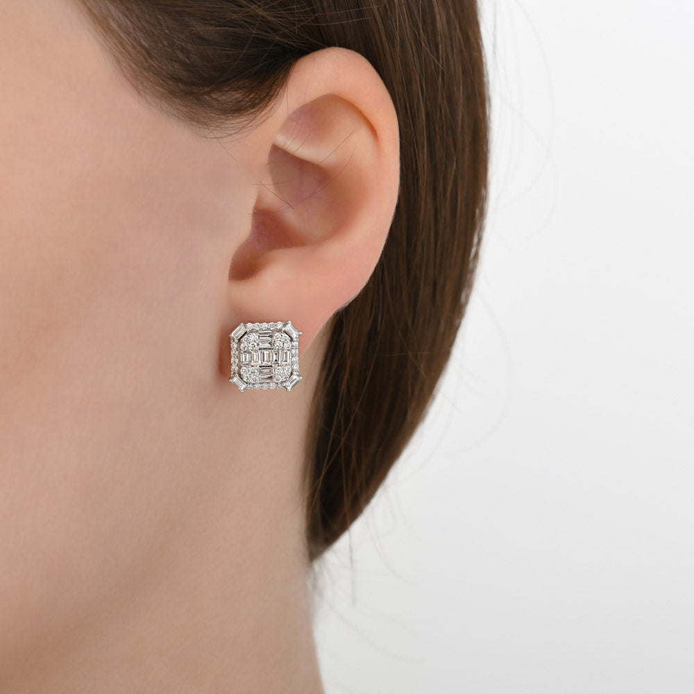 Design Diamond Earrings