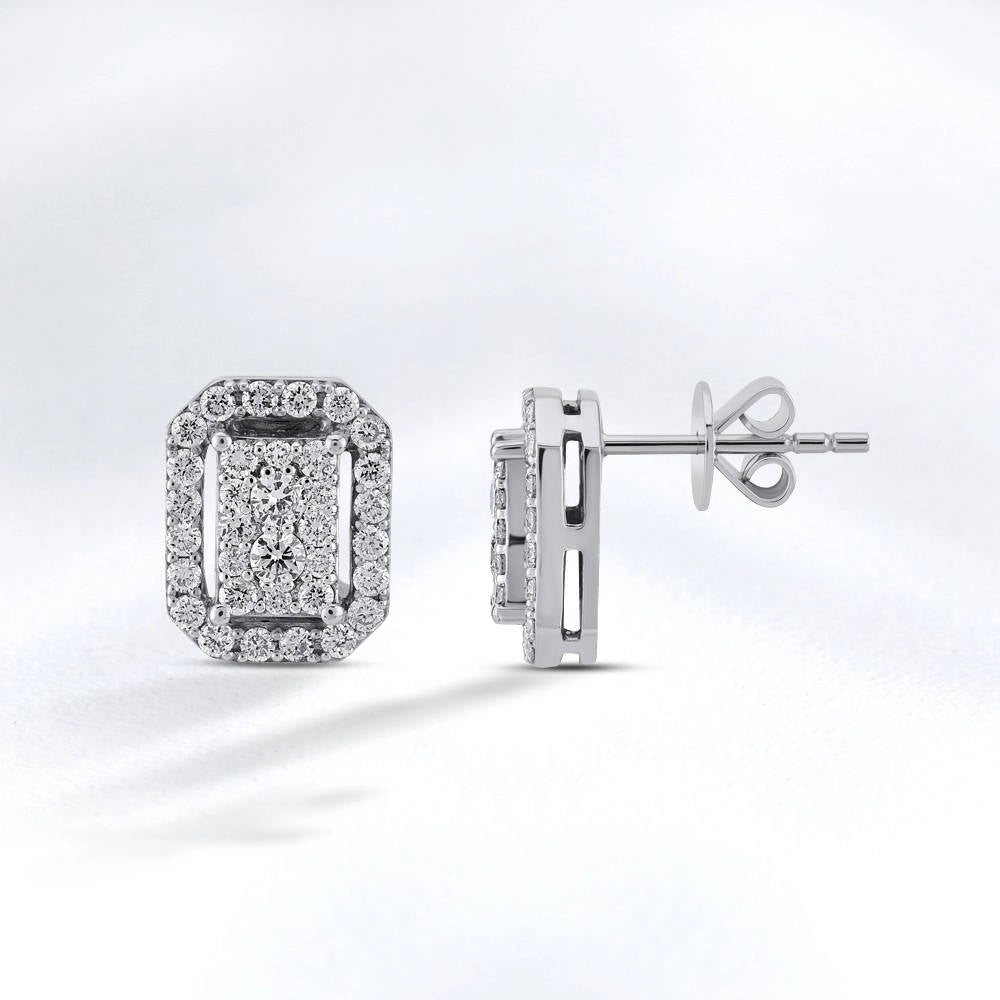 Design Diamond Earrings