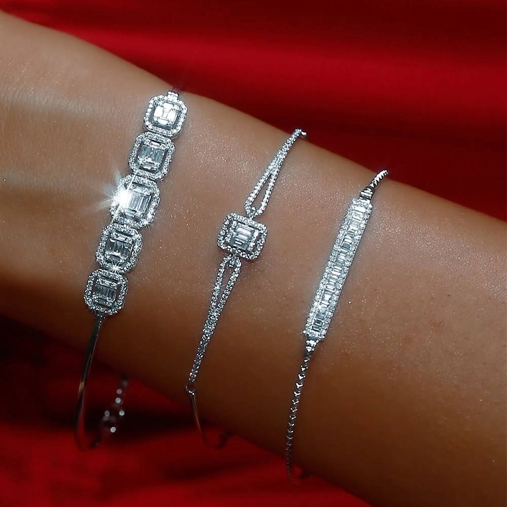 Baguette Diamond Bracelet