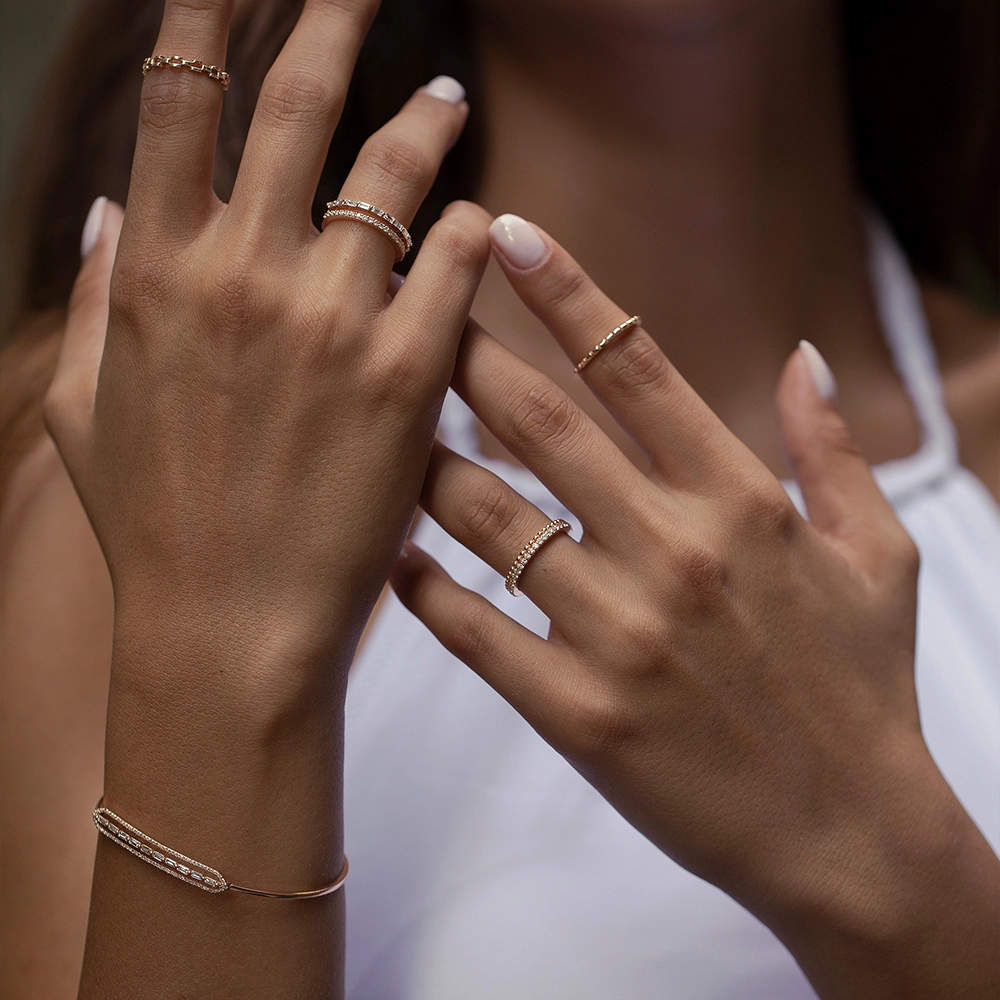 Baguette Diamond Bracelet