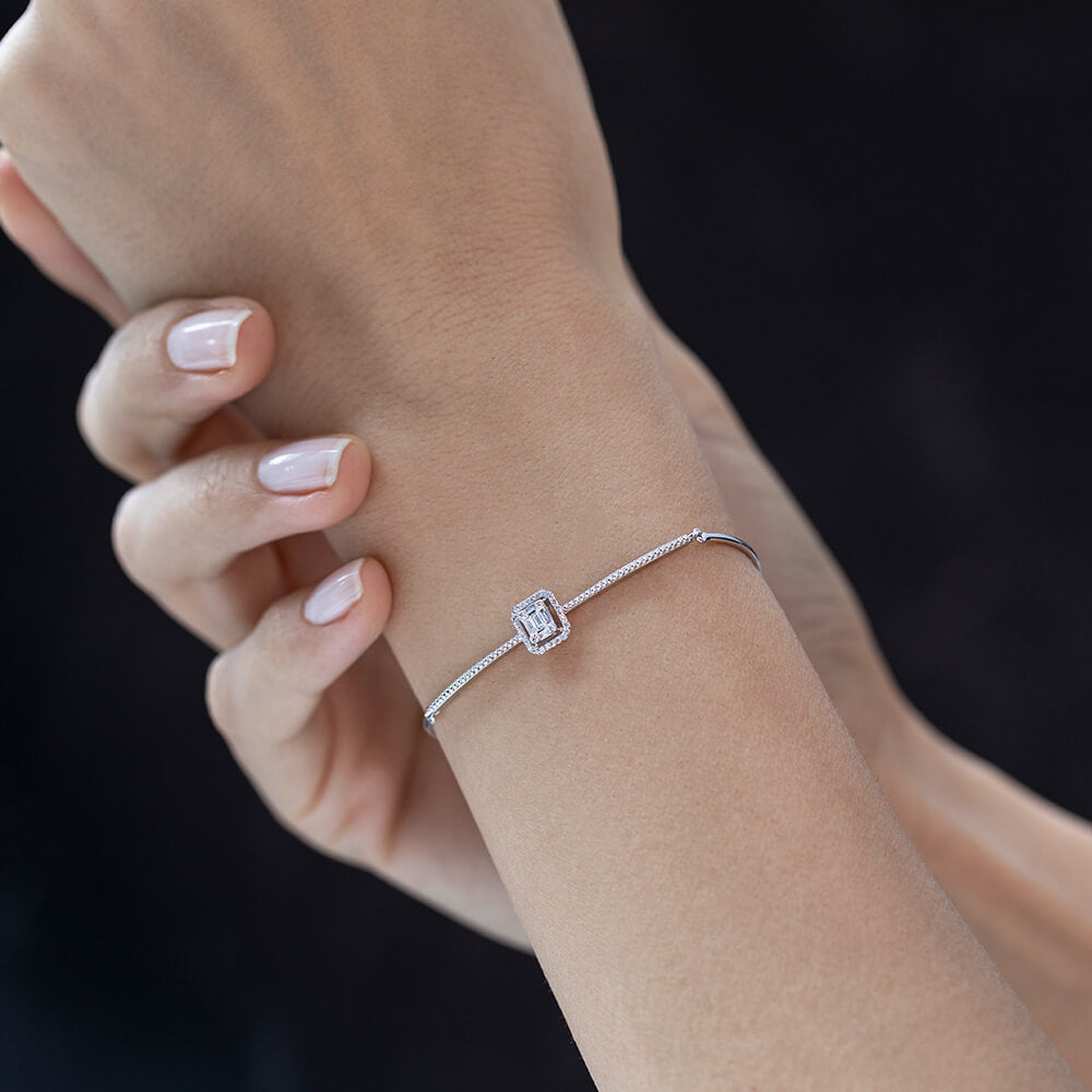 Baguette Diamond Bracelet