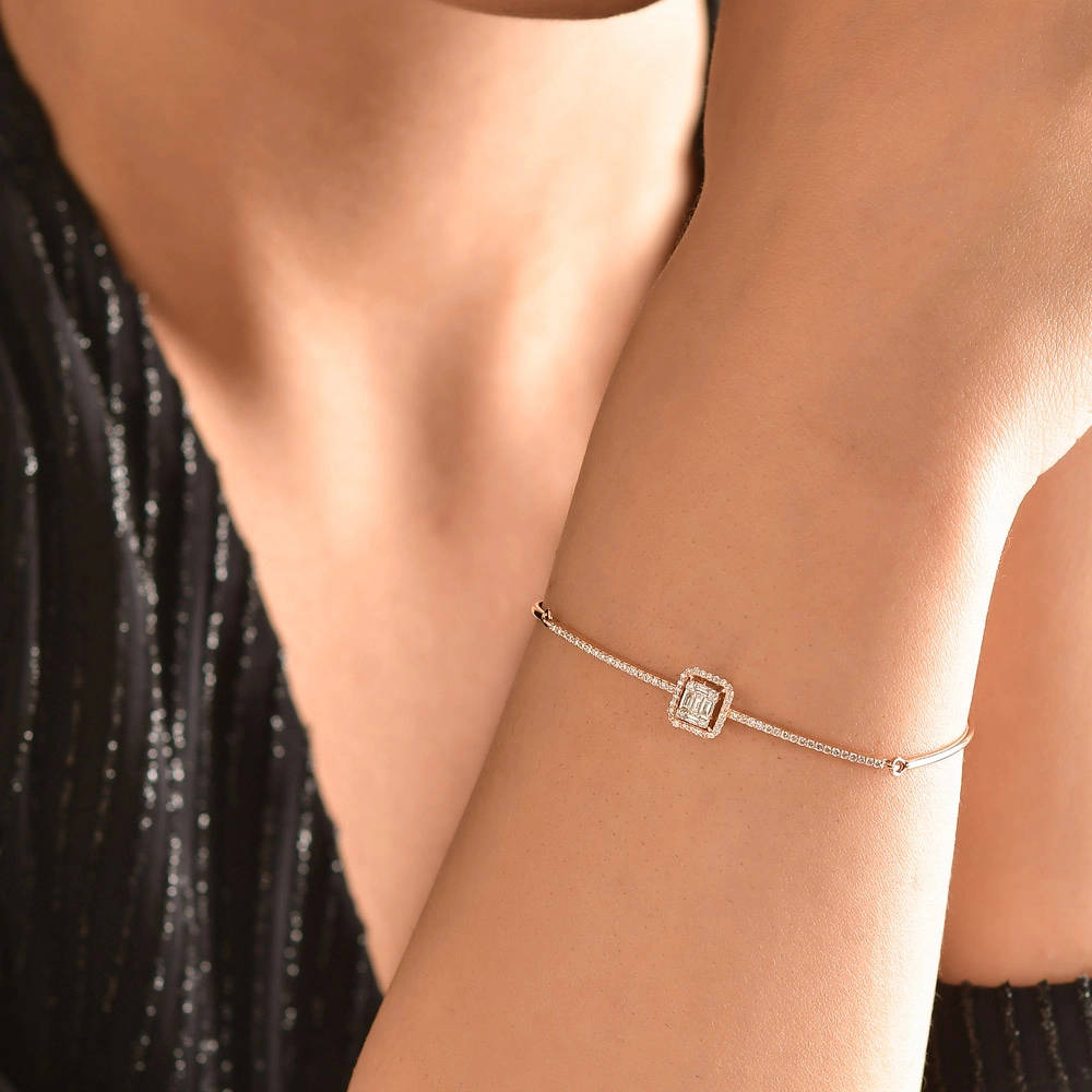 Baguette Diamond Bracelet