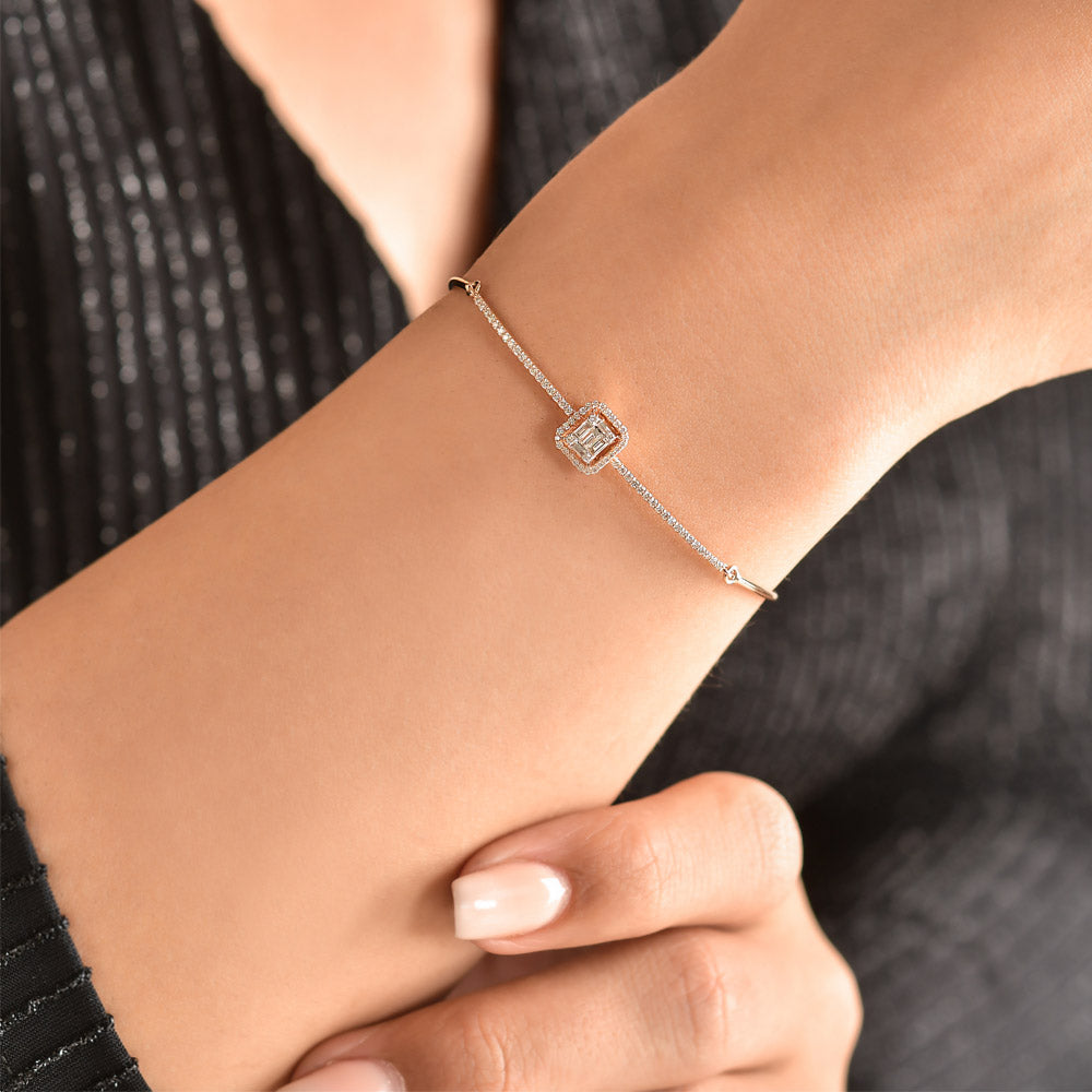 Baguette Diamond Bracelet