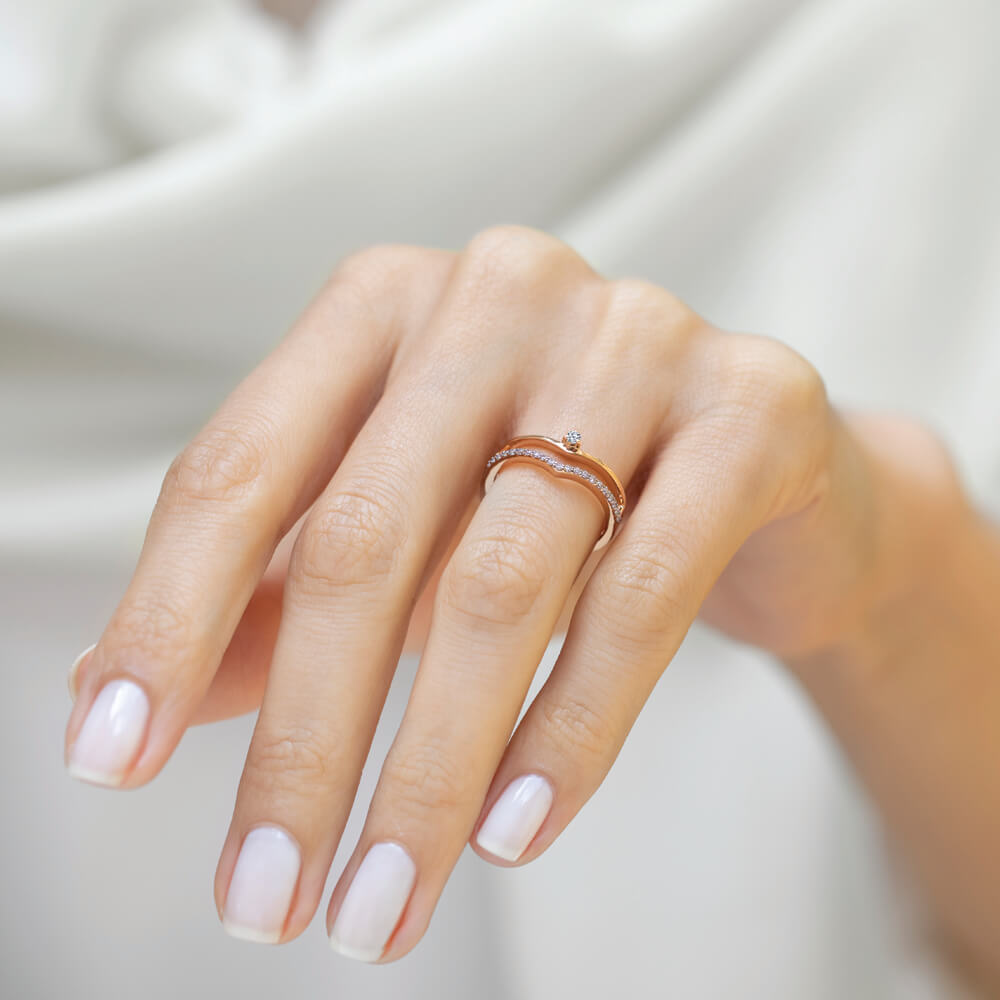 Duet Diamond Ring