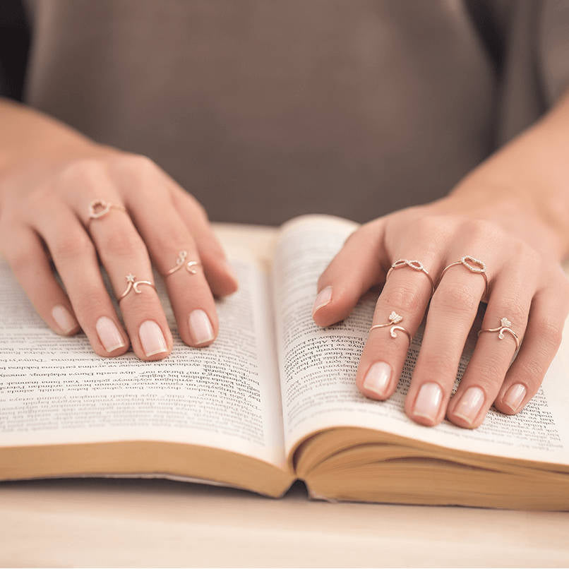 Fatimas Hand Diamond Ring