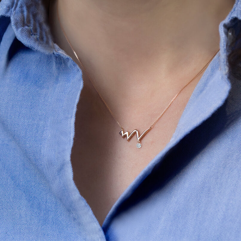 Rythm of Love Diamond Necklace