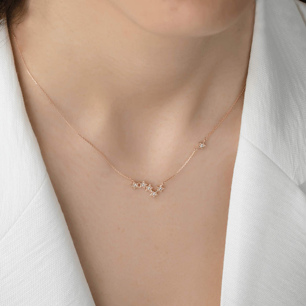 Star Diamond Necklace