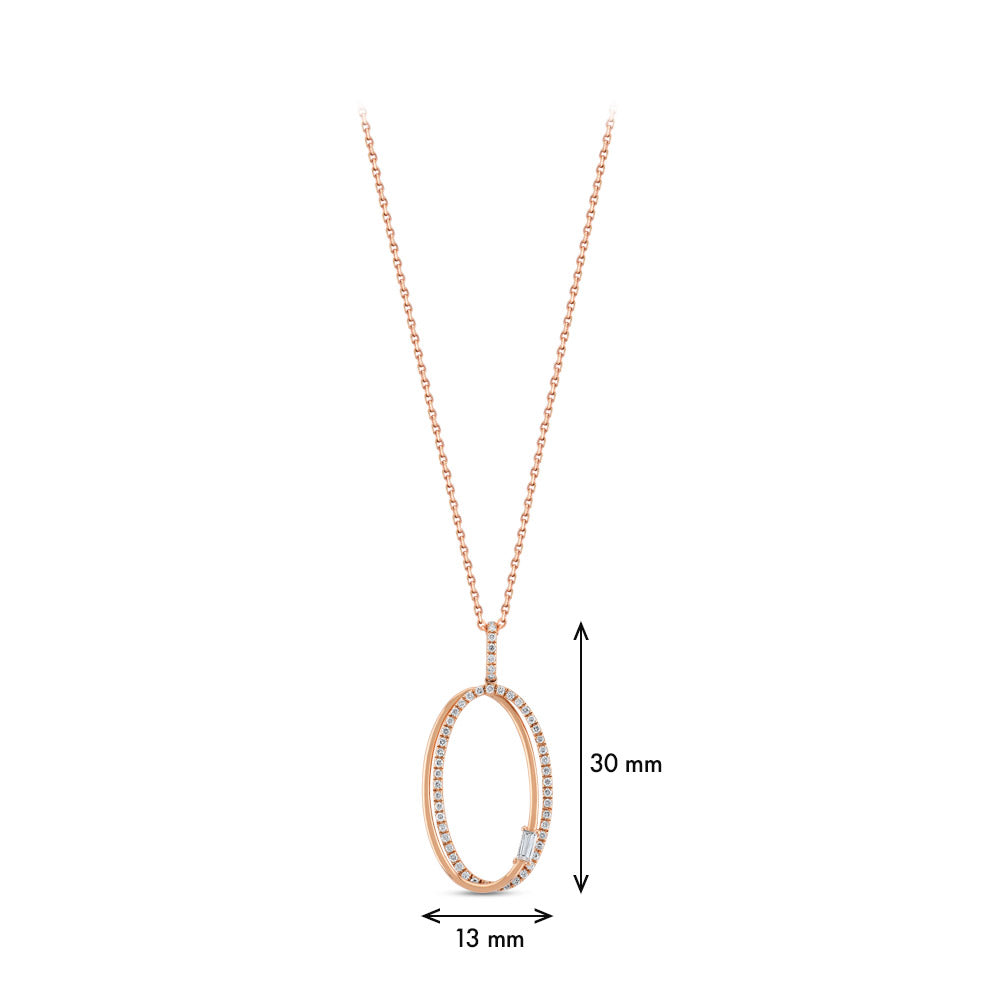 Design Pendant with Chain