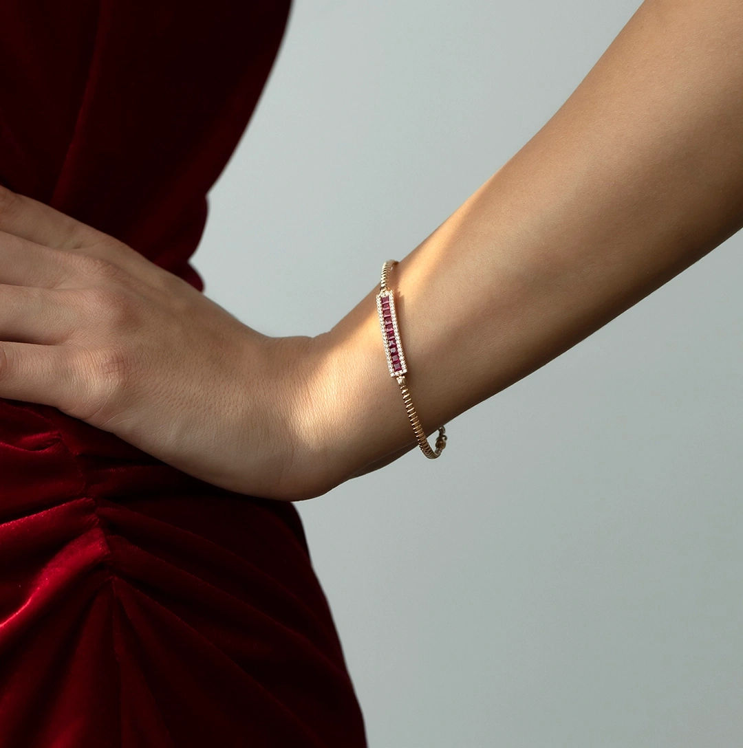 Ruby Bracelet