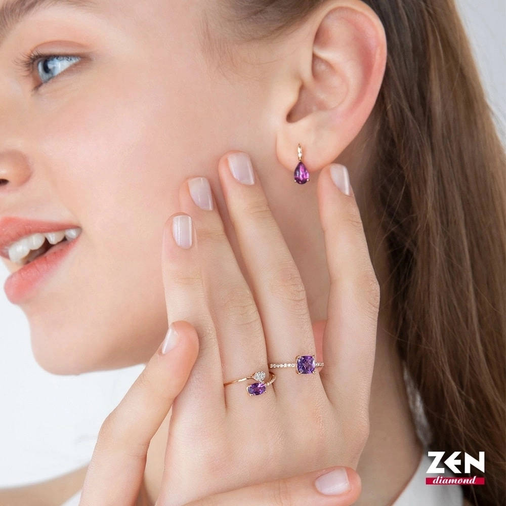Amethyst Earrings