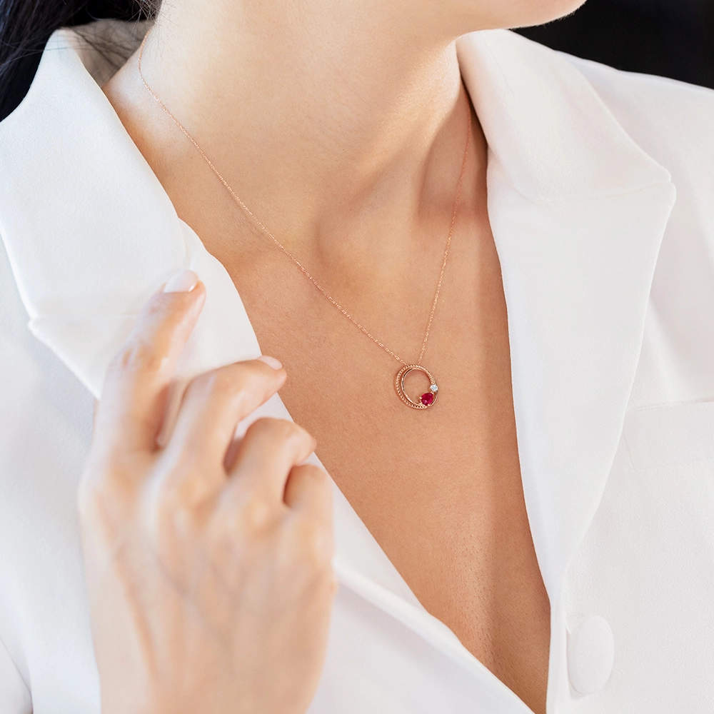 Ruby Necklace