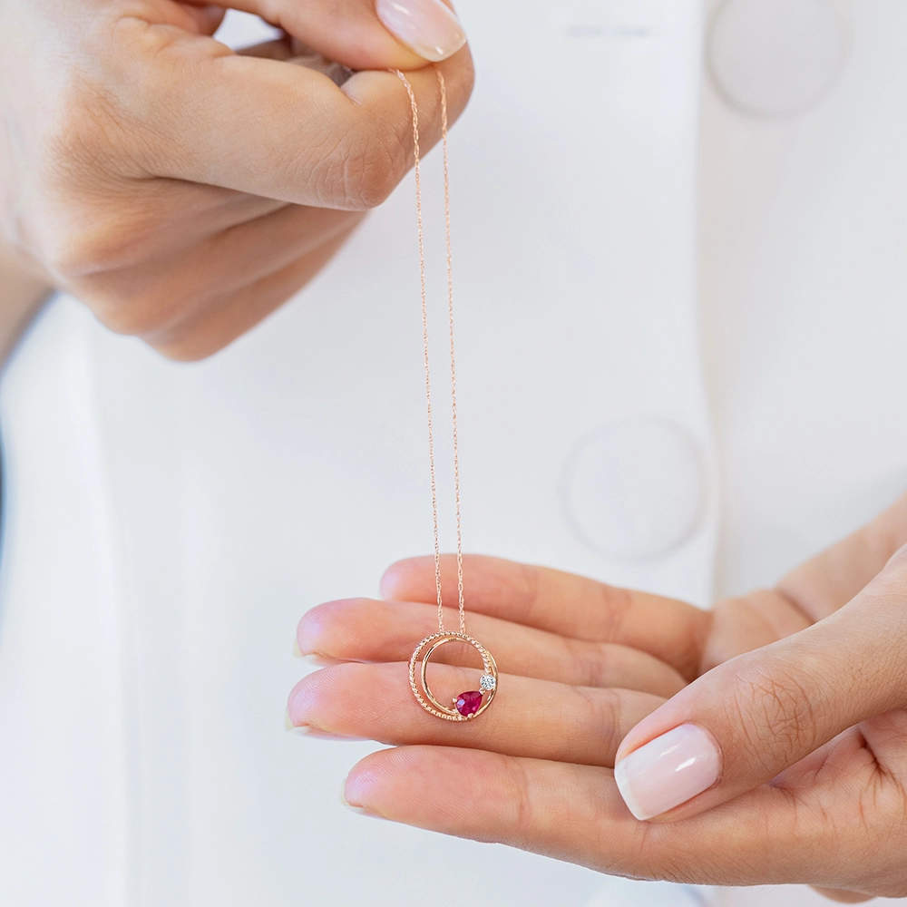 Ruby Necklace