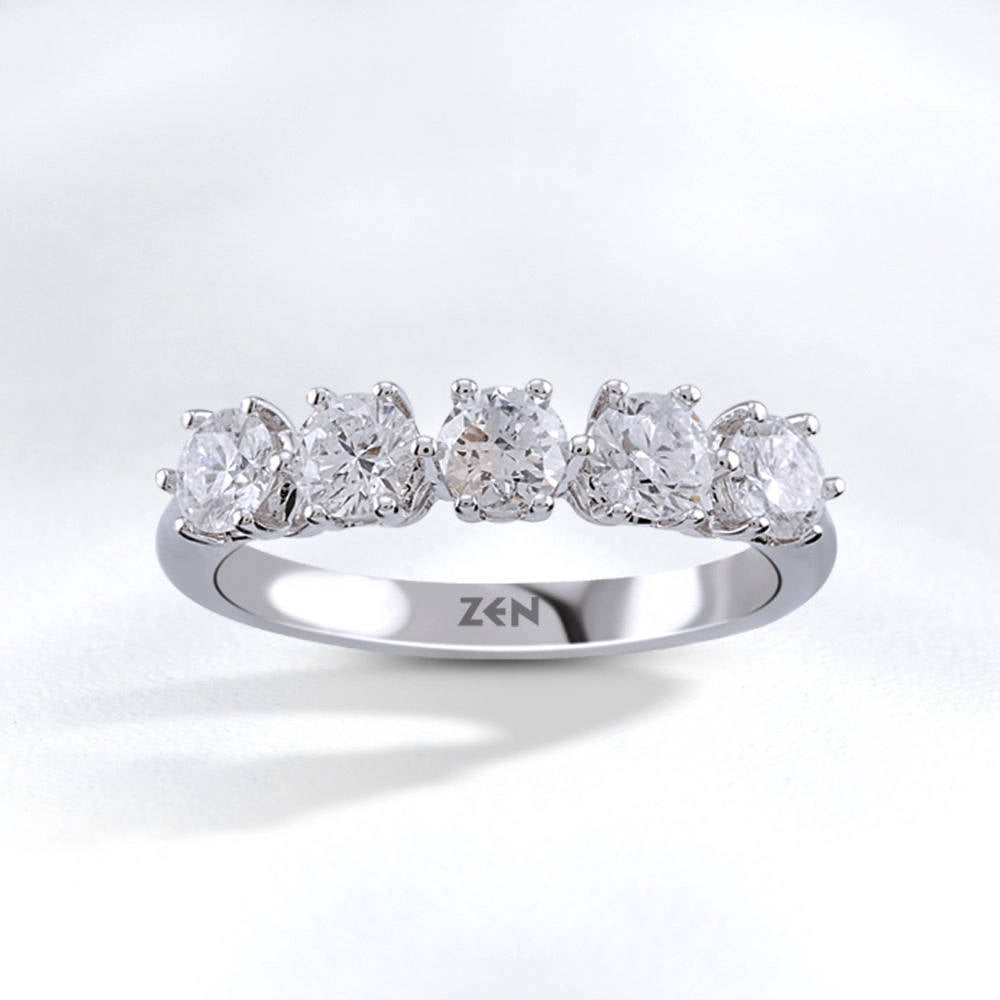 Five Stone Diamond Ring